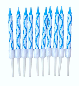 Velas de Cumpleaños Cónicas de Alta Calidad al por Mayor, Diseño Degradado, Hechas en China con Cera de Parafina, para Pascua, Ramadán y Bares - Product Image 5