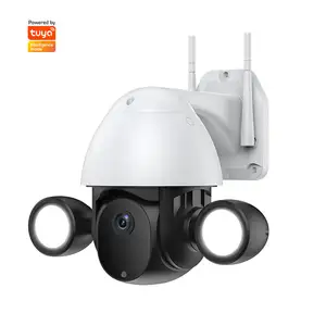 Tuya Đèn Pha Mini 3.0MP PTZ Chống Nước Thông Minh 2.5 ''Camera WIFI Thông Minh Có PST-C38A-3MP Phát Hiện Chuyển Động