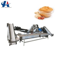 Beurre de karité au beurre d'arachide automatique commercial faisant la ligne de production de beurre de noix de machine