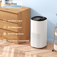 Humidificateur évaporatif à brume invisible pour la maison, grande capacité de 7,5 L, fabriqué en usine