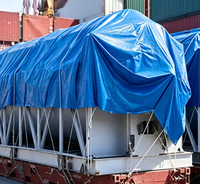 Bâche en polypropylène 100 % imperméable de haute qualité pour camion, couverture de chargement, service de découpe, marque Xuda, vente chaude en Afrique
