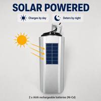 Caméra de sécurité solaire factice étanche avec LED clignotante pour maison, jardin et cour – Vente directe usine