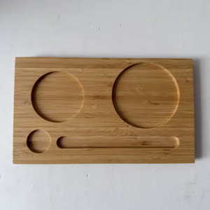 Set di Sottobicchieri <span class=keywords><strong>in</strong></span> <span class=keywords><strong>Legno</strong></span> Ecologici Personalizzati, Portabicchieri per Bevande e Protezione Quotidiana del Piano della Tavola - Product Image 2