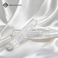 Prix usine Tubes de brillant à lèvres transparents de 4ml Tubes cosmétiques pour huile à lèvres LipglossContainers Étiquette personnalisée et emballage
