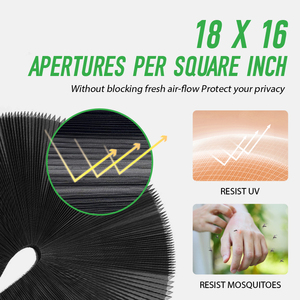 Moustiquaire plissée de qualité supérieure en gros, moustiquaire plissée blanche/noire, porte moustiquaire rétractable - Product Image 3