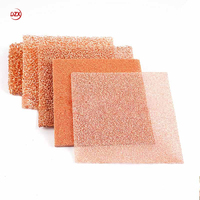 Mousse de cuivre haute performance à cellules fermées/ouvertes, 110 PPI, taille personnalisée, pureté 99,99 %, durée de vie 2000 cycles pour électrode