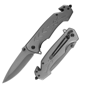 Ngoài trời khẩn cấp Survival kit thép không gỉ cứu hộ cắm trại dao cỏ ngắt chức năng bền tay công cụ OEM tùy chỉnh - Product Image 1