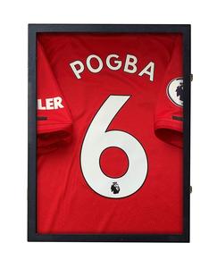 Vetrina per Maglie Sportive, Cornice con Protezione UV e Chiusura a Chiave con Ganci per Tutte le Maglie delle Squadre - Product Image 1