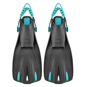 Nuevas <span class=keywords><strong>Aletas</strong></span> <span class=keywords><strong>de</strong></span> Natación para Adultos Aloma <span class=keywords><strong>de</strong></span> TRP+PP <span class=keywords><strong>Aletas</strong></span> <span class=keywords><strong>de</strong></span> Buceo Libre Premium Talón Abierto Ajustable para Snorkel y Buceo Largo - Product Image 4
