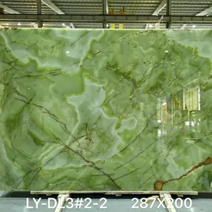 Goedkope Gepolijst Imperial Green Jade Onyx Marmeren Plaat