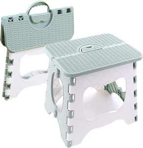 เก้าอี้พับได้พลาสติกกันลื่นขนาด 13 นิ้ว ใช้งานได้หลากหลาย เหมาะสำหรับใช้ในบ้าน เฟอร์นิเจอร์ โรงงาน ฟาร์มเฮาส์ - Product Image 1