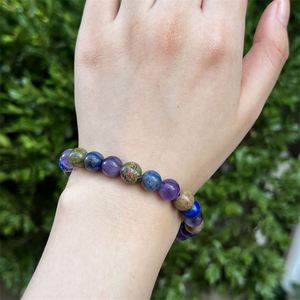 สร้อยข้อมือหินธรรมชาติ ลูกปัดแก้วหลากสี ผู้เชี่ยวชาญด้านการตัดสินใจ ดีไซน์ทันสมัย บาร์โค้ดมาตรฐาน - Product Image 1