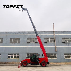 TOPFIT Factory - Último Modelo de Manipulador Telescópico con Motor Diésel para Construcción de Zanjas, Capacidad de Cucharón de 1.5m, Alto Rendimiento - Product Image 4