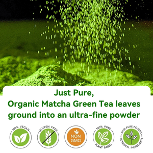 Thé vert japonais de qualité supérieure Chinaherbs, 100% GMP, qualité cérémonielle, poudre de <span class=keywords><strong>matcha</strong></span> premium, emballage premium en vrac, boîte, sac - Product Image 4