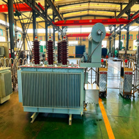 Transformateur de distribution haute tension 63kV 110kV 132kV 220kV 400kV 2500kVA immergé dans l'huile, type armoire