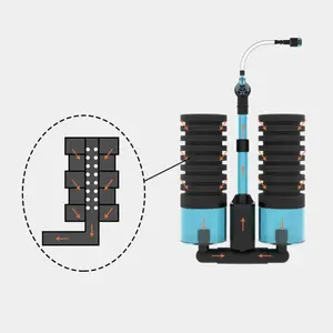 एक्वेरियम कनेवी इलेक्ट्रिक बायोकेमिकल स्पंज फिल्टर - Product Image 4