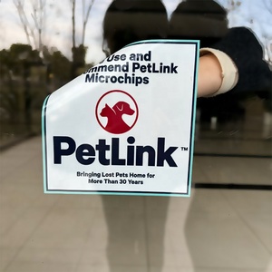 Giá tốt tùy chỉnh có thể tháo rời đôi bên in ấn tĩnh bám đề can không thấm nước UV kháng vinyl dán cho cửa sổ thủy tinh - Product Image 1