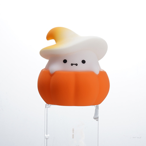 Halloween Gift Middle Size Silicone <b>LED</b> Night <b>Light</b> for Child Bedroom Sensor Control <b>USB</b> Rechargeable Color-Changing Dimmable - Product Image 2