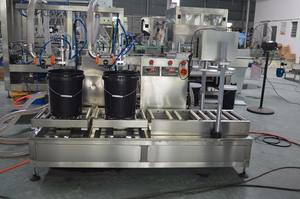 Máquina automática <span class=keywords><strong>de</strong></span> llenado <span class=keywords><strong>de</strong></span> tambor <span class=keywords><strong>de</strong></span> 20L, máquina <span class=keywords><strong>de</strong></span> llenado <span class=keywords><strong>de</strong></span> tipo pesaje con 5 boquillas - Product Image 5