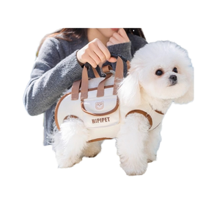 Mochila Transportadora de Mascotas 6 en 1 Ergonómica y Ecológica de Poliéster Oxford, Diseño Moderno OEM al por Mayor, Transpirable e Impermeable, Capacidad de Carga de 15 kg - Product Image 1