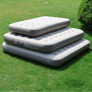 Cama Inflable Doble Portátil para Camping, con Bomba de Carga Automática de un Botón, Muebles de Exterior, Colchón Cómodo para Tienda de Campaña - Product Image 1