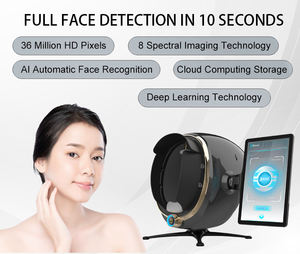 Smart Mirror Wood Lamp Face Scanner <span class=keywords><strong>3D</strong></span> Dermatoscope 8 Spectrum Uv <span class=keywords><strong>Skin</strong></span> Analyzer Machine - Product Image 4