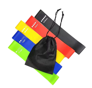 Cao Sức Mạnh Thoải Mái Xách Tay Phòng Tập Thể Dục Tập Thể Dục Ban Nhạc Năm Kích Thước Đầy Màu Sắc Đàn Hồi Lực Lượng Vòng Cao Su Tự Nhiên Yoga Pilates Hip Ban Nhạc - Product Image 2