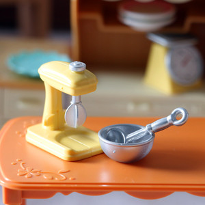 Juego de batidor de huevos de Metal en miniatura para casa de muñecas a escala 1/12, juguete educativo DIY, batidora de huevos con Mini cuenco, cuchara para muñecas OB 11 - Product Image 4