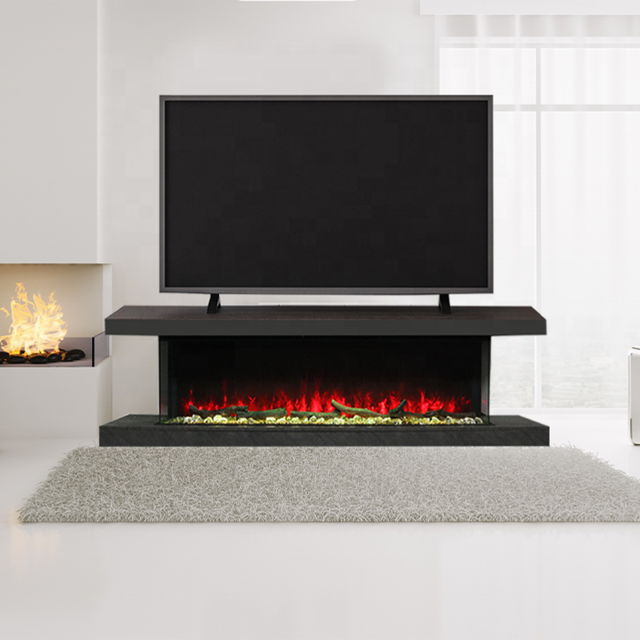 Manufacturer 65" TV Stand with Electric Fireplaces Heater 750w/1500w Decorative Fireplace 40" 50" 60"