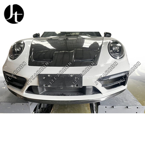 กันชนหน้าลิ้นที่แยกขอบปากสปอยเลอร์ที่คางสำหรับ Porsche <span class=keywords><strong>911</strong></span> 992 <span class=keywords><strong>Carrera</strong></span> <span class=keywords><strong>S</strong></span> <span class=keywords><strong>2019</strong></span>การปรับแต่ง2020 2021 2023 2022 - Product Image 1