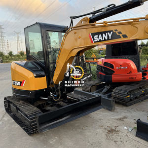 Miniexcavadora Usada de 3.5 Toneladas SANY SY35U en Stock, Excavadora de Segunda Mano para Uso Doméstico, SANY SY35 SY55 SY60 en Oferta - Product Image 5