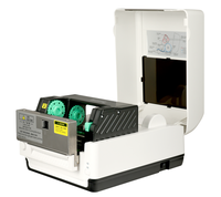 Imprimante d'étiquettes thermique/transfert thermique direct Xprinter XP-T451B, blanche, largeur 110 mm (4 pouces), interface USB, compatible Windows, en stock