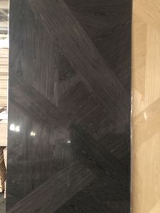 Fait à la main Noir Placage de Bois de CHÊNE <span class=keywords><strong>Panneau</strong></span> Taille 250x125 cmTable Placage Meubles BRICOLAGE Naturel Matériel <span class=keywords><strong>chambre</strong></span> chaise t - Product Image 6
