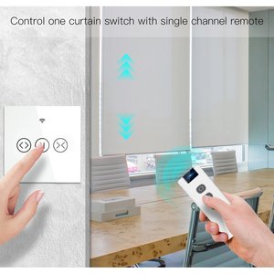 Telecomando Wireless RF 433MHz per Tende e Persiane Intelligenti, 3 Pulsanti, 1 Scena, App Tuya/Smart Life, Alimentazione AC - Product Image 3
