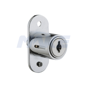 Solution de rangement antivol pour tiroirs MK504-2, serrure à poussoir à clé plate pour quincaillerie de mobilier de bureau, armoire coulissante, bibliothèque - Product Image 1