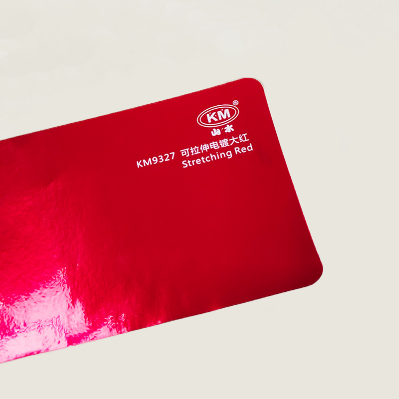 KM9327 Étirable, rouge électroplaqué