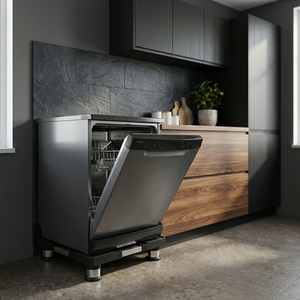 Base Ajustable para Electrodomésticos, Soporte para Mini Refrigerador y Purificador de Agua, Marco de Soporte Negro - Product Image 2