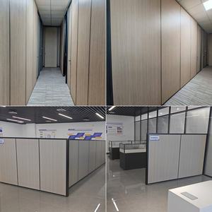 ผนังกระจกแบบแยกส่วนและผนังทึบกันเปลี่ยนได้และนำมาใช้ใหม่ได้ผนังกั้นเป็นส่วนตัวสำหรับสำนักงานยิมวัดโบสถ์ - Product Image 6