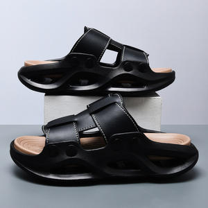 Sandalias de Verano 2025 para Hombre al por Mayor, Chanclas Abiertas, Sensación Nueva, Calzado Informal, Moderno, Antideslizante, Resistente al Desgaste, para Playa - Product Image 6