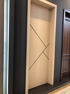 Nhà Máy Bán WPC Cửa Pvc Cửa Tấm Nóng Bán - Product Image 3