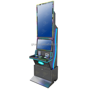 <span class=keywords><strong>Meilleur</strong></span> <span class=keywords><strong>Prix</strong></span> Nouvelle Machine de Jeu Vidéo de Luxe PA Amusement avec Moniteur Tactile Multi-jeux 8-en-1, Cabinet de Jeu de Compétence sur Pied en Métal - Product Image 4