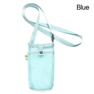 Lightweight Mesh <b>Bag</b> Convenient OEM Adjustable Shoulder Strap Mesh Water Bottle Holder for Easy Carrying - Product Image 2