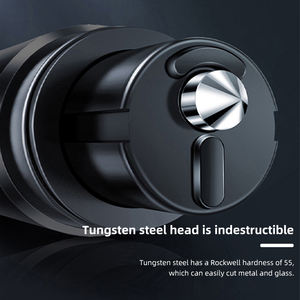 سيارة السلامة مطرقة سيارة مطرقة كسر النافذة مطرقة طوارئ قاطع أحزمة مقعد سيارة أداة المنقذة للحياة الهروب مطرقة سبائك الألومنيوم - Product Image 4