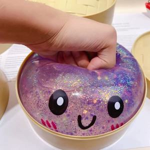 Nouveautés Botu : Jouets Squishy Géants Anti-Stress en Forme de Dumplings Pailletés de 15 cm – Qualité Supérieure - Product Image 2