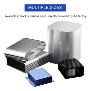 EBM Aluminum Electric Project Box Case <b>Enclosure</b> with IP54 Protection Sandblasted Surface Customized Outdoor Electronics - Product Image 6