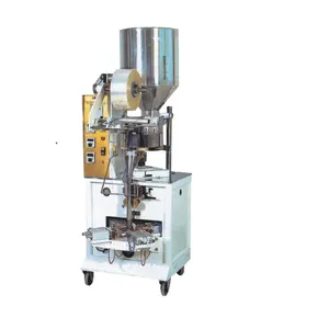 Low Price Automatic Beans Grain Weighing Filling Sachet Bag Sugar Vertical Granule Packing Machine 50g 100g 200g 500g For Sale