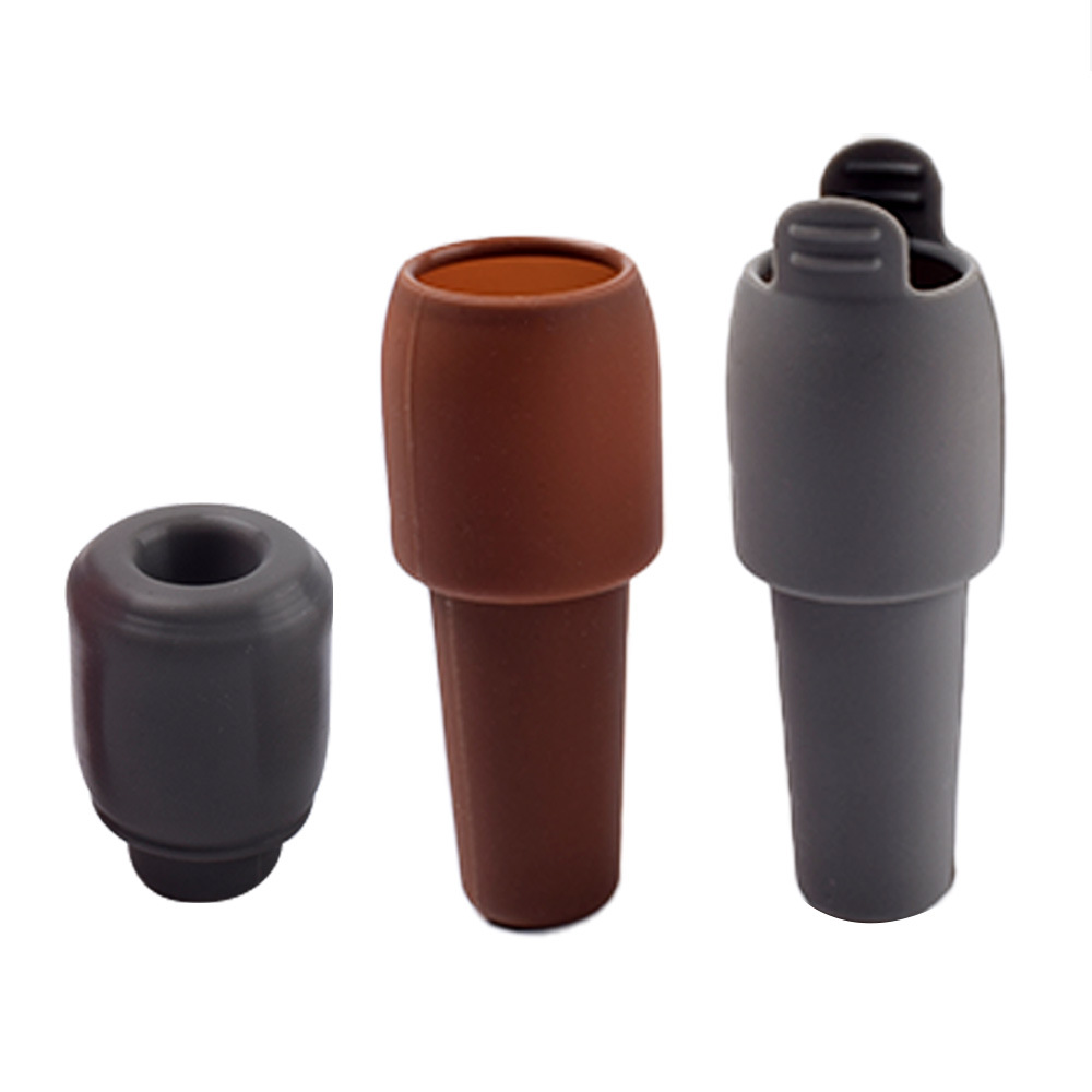 Double Sealed Silicone Wine Stopper Bottle Stopper Champagne Stopper With Handle Bar Accessories