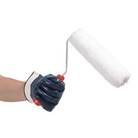 JILI Design Acide Alcali Huile Résistant Aux Gaz Nitrile Entièrement Enduit Gants De Sécurité Industriels Robustes Bleu Nitrile Manchette De Sécurité Travail