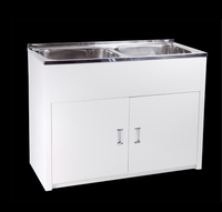 Bac à linge hôtelier SUS201/304 J-Family Modèle 4513, moderne, blanc peint à la main, 9L, encastrable au sol, facile à nettoyer, monotrou, 5