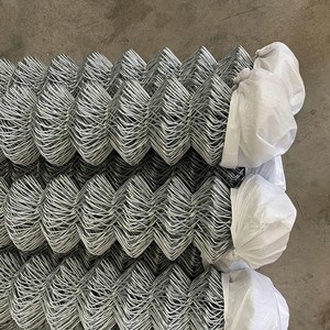 Nhà Máy Giá mạ kẽm + PVC bọc thép Chuỗi liên kết hàng rào tráng dây lưới 50x50 mét kim cương lỗ nhỏ Chuỗi liên kết hàng rào - Product Image 6